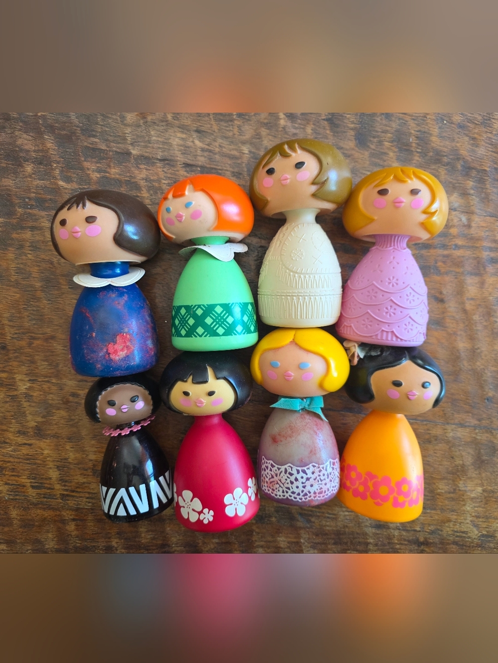 Disney Small World Bottles Vintage By AVON